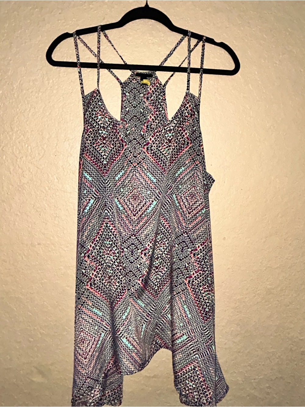 Mossimo Supply Co. Geo-Print Strappy Tank